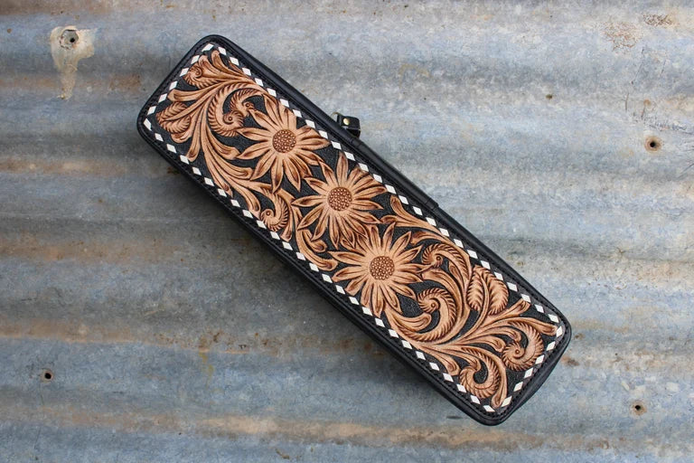 Tooled Hair Straightener Case