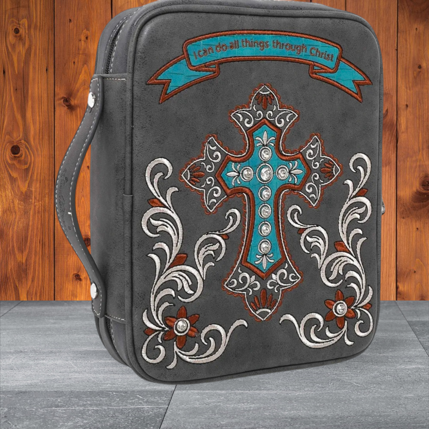Montana West I can do all things Bible cover