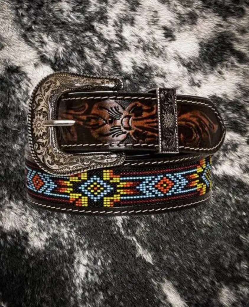 Handtooled Myra Belt