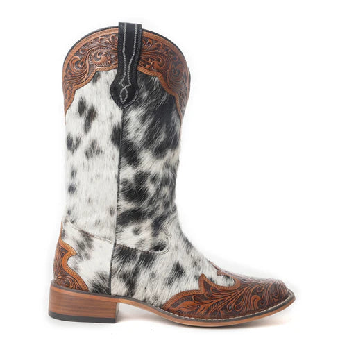 Mesa Cloud Handtooled Hair-on-Hide Boots – Myra