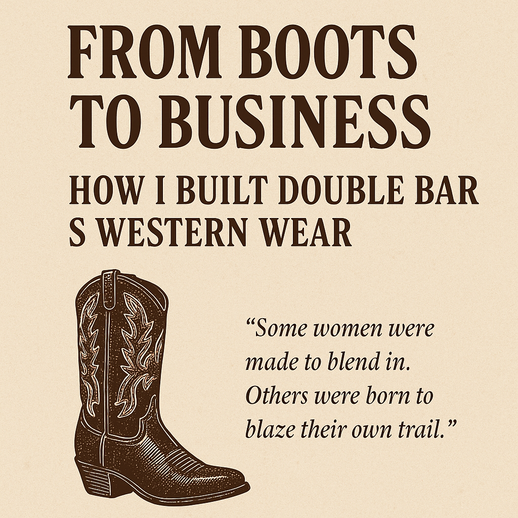 From Boots to Business:  How I built Double Bar S Western Wear