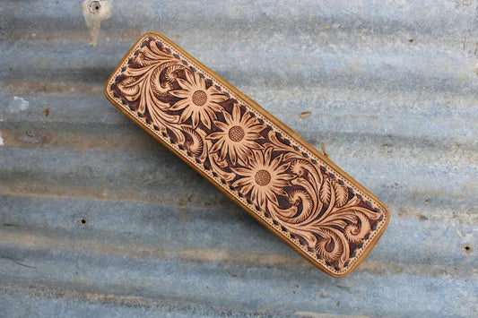 Tooled Hair Straightener Case