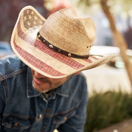 Liberty | Mens Natural Mexican Palm Straw Cowboy Hat