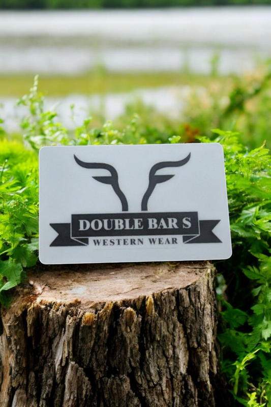 Double Bar S Western Wear Gift Card- DIGITAL