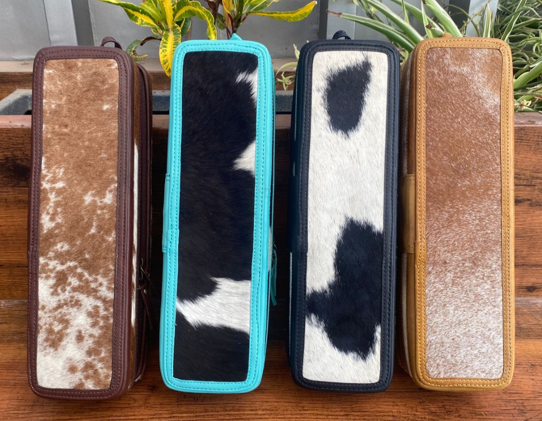 Hair on hide straightener