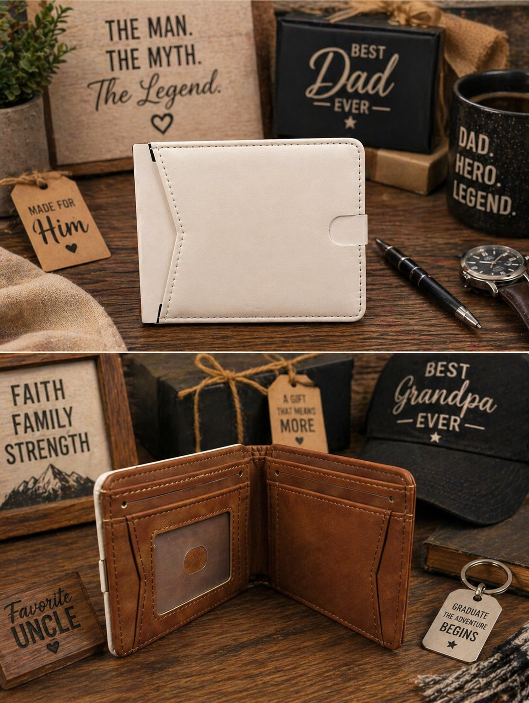 Custom Photo Wallet – A Gift He’ll Carry Every Day