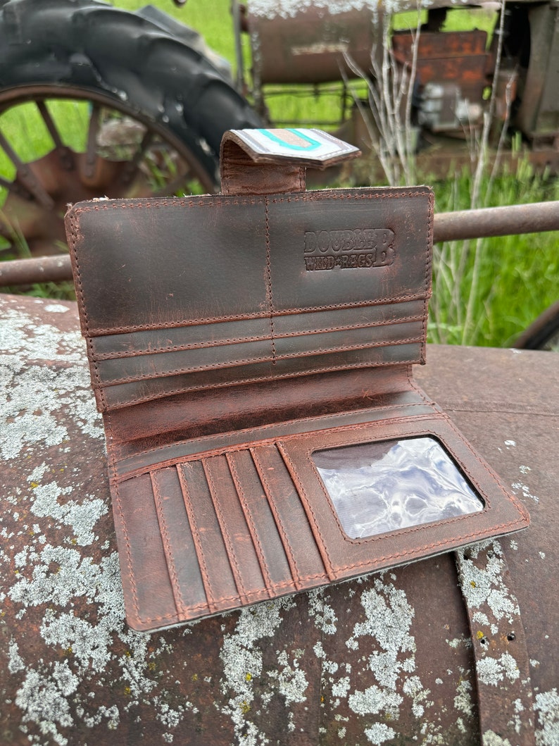 Turquoise Outlaw Purse & wallet set