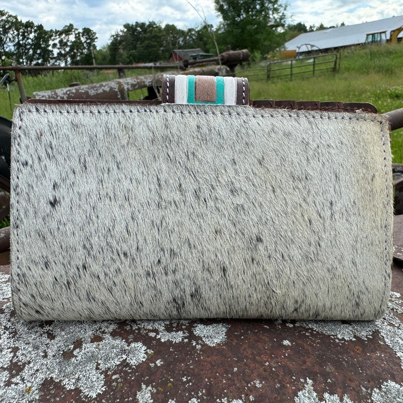 Turquoise Outlaw Purse & wallet set