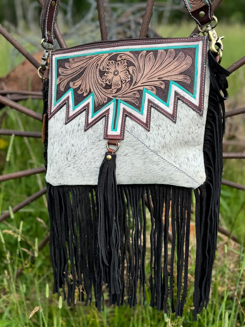 Turquoise Outlaw Purse & wallet set
