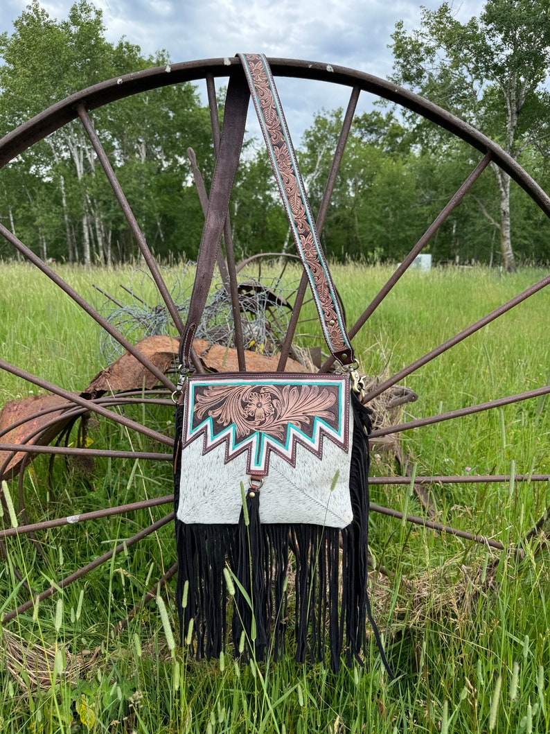Turquoise Outlaw Purse & wallet set