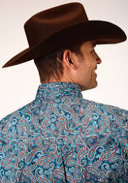 Roper Blue Canyon Paisley