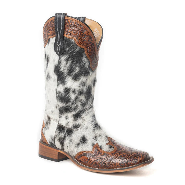 Mesa Cloud Handtooled Hair-on-Hide Boots – Myra