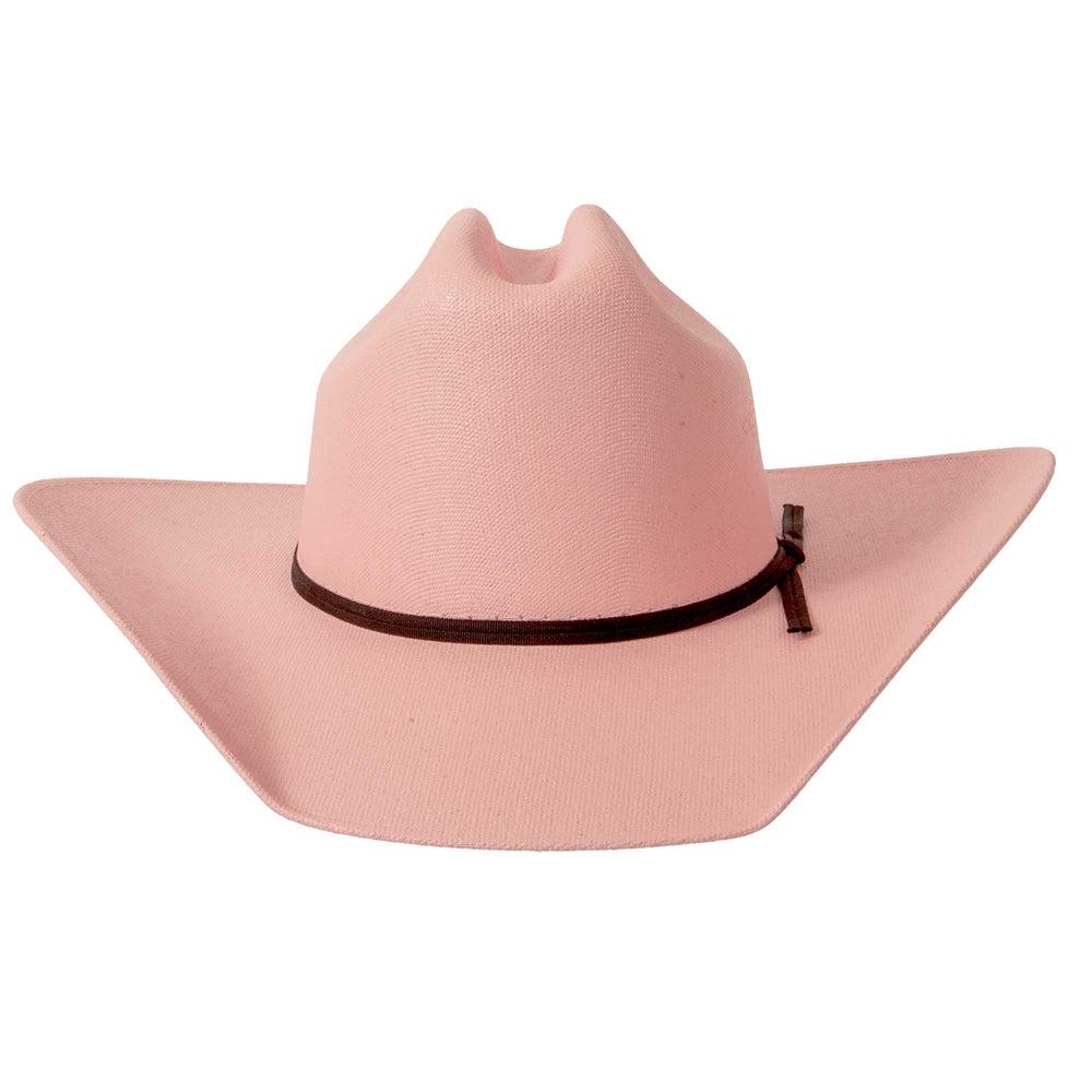 Pioneer - Straw Cowboy Hat - Pink / MD