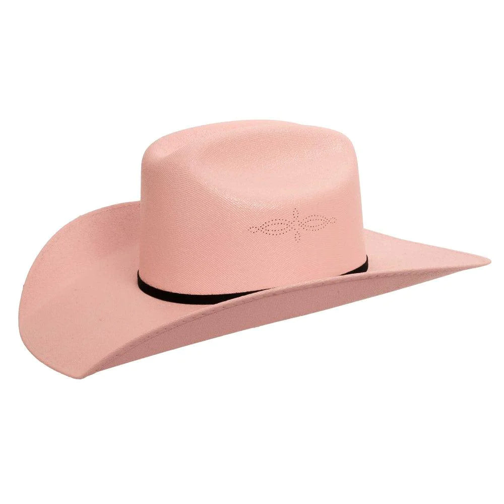 Pioneer - Straw Cowboy Hat - Pink / MD