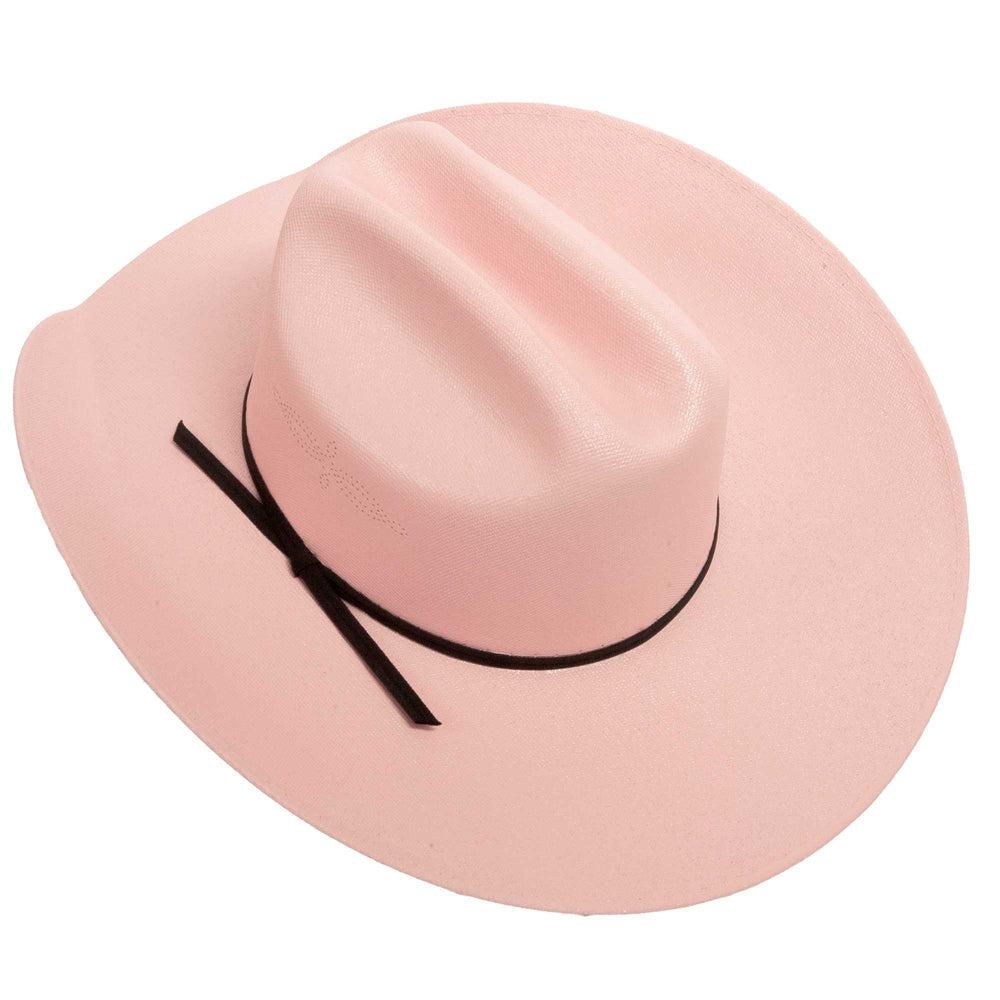 Pioneer - Straw Cowboy Hat - Pink / MD