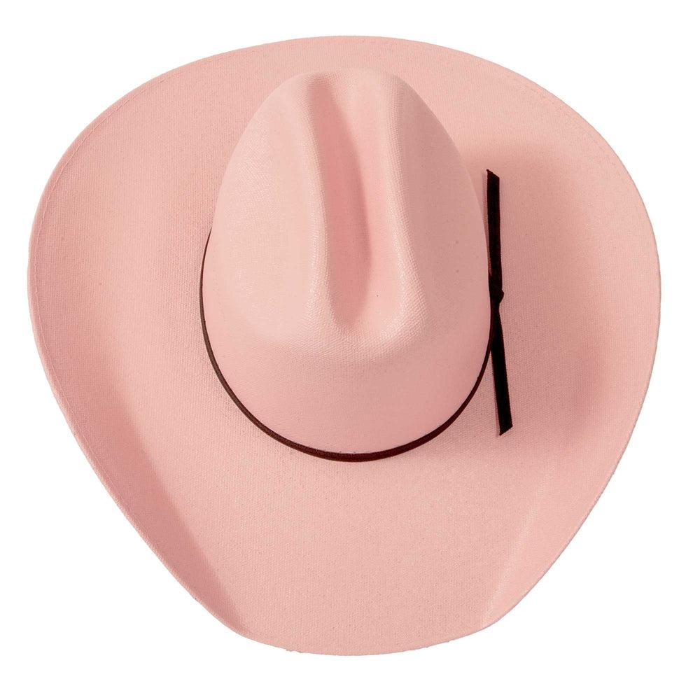 Pioneer - Straw Cowboy Hat - Pink / MD