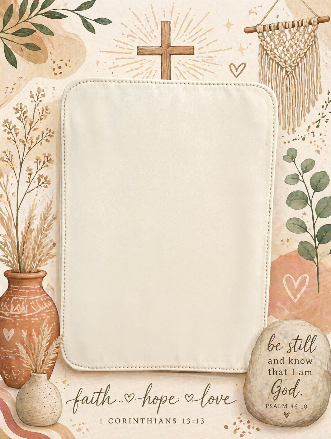 Custom Bible Cover | Personalized Sublimation Bible Case | Your Design, Your Scripture, Your Style
