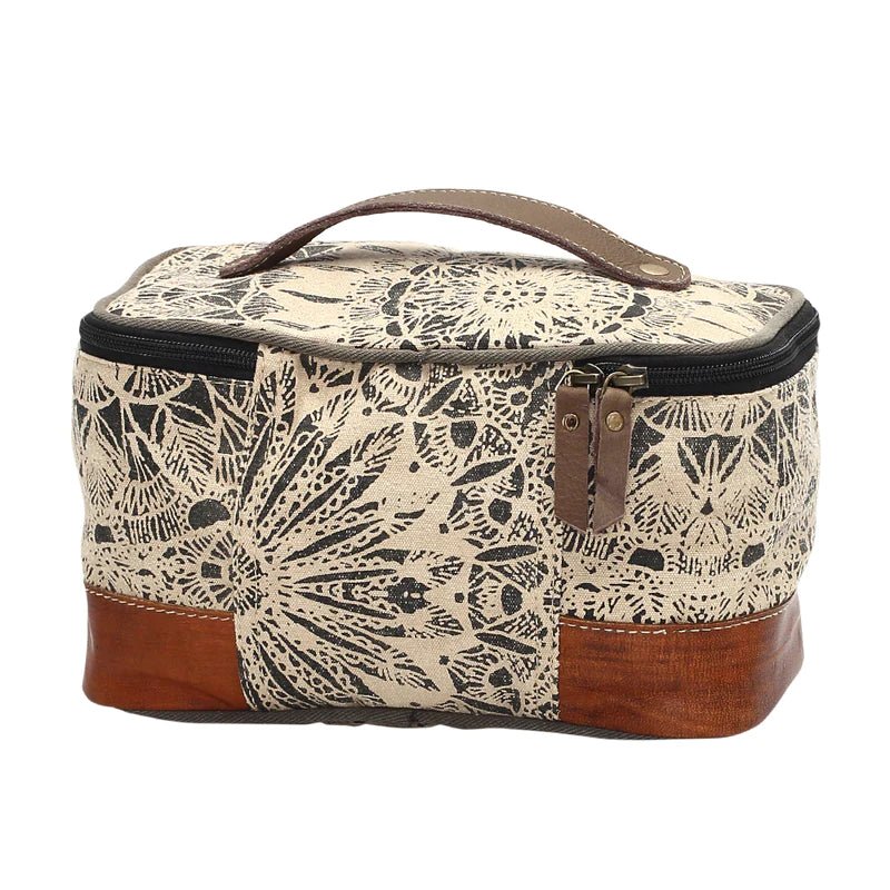 FLOWER DESIGN SHAVING BAG - Double Bar S Western wear