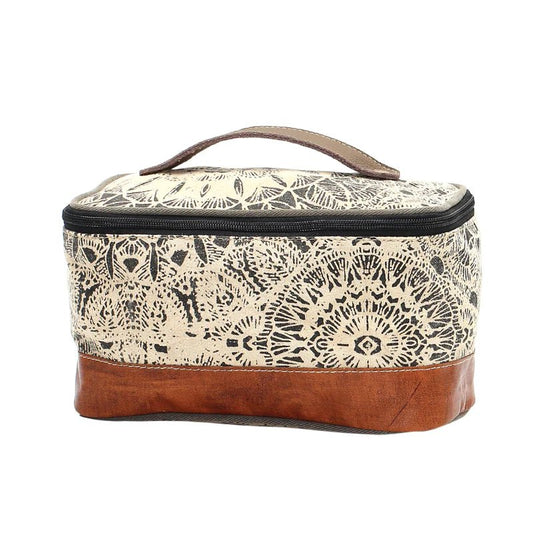 FLOWER DESIGN SHAVING BAG - Double Bar S Western wear